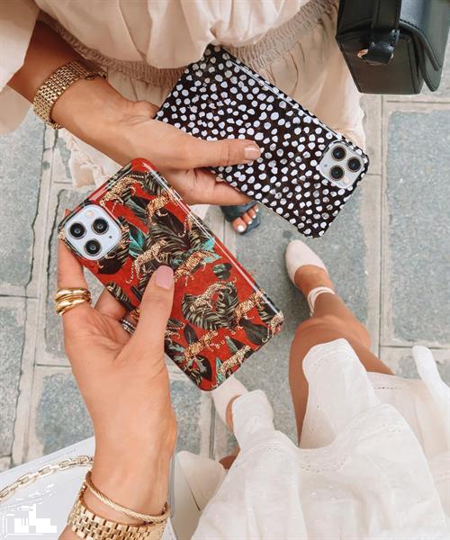 Grote foto burga tough case iphone 12 12 pro hoesje night sky print telecommunicatie apple iphone