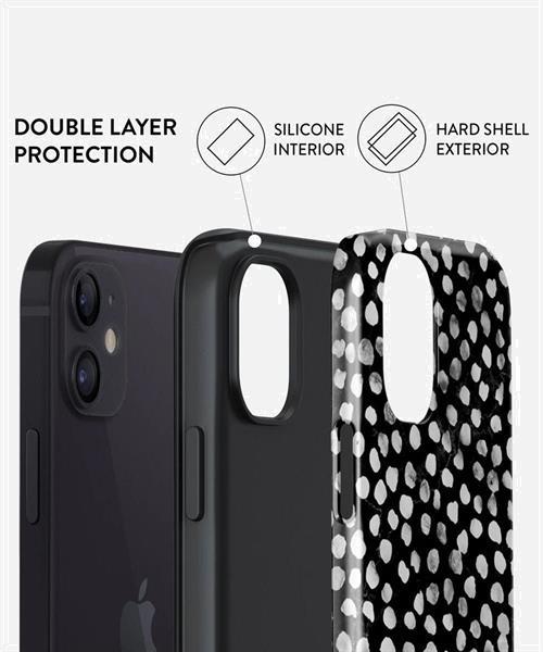 Grote foto burga tough case iphone 12 12 pro hoesje night sky print telecommunicatie apple iphone