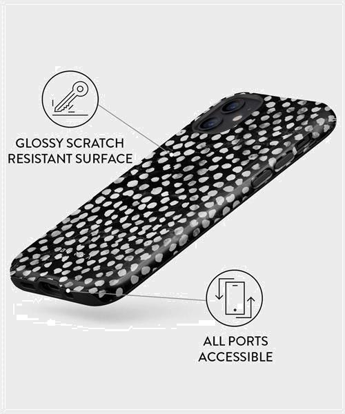 Grote foto burga tough case iphone 12 12 pro hoesje night sky print telecommunicatie apple iphone