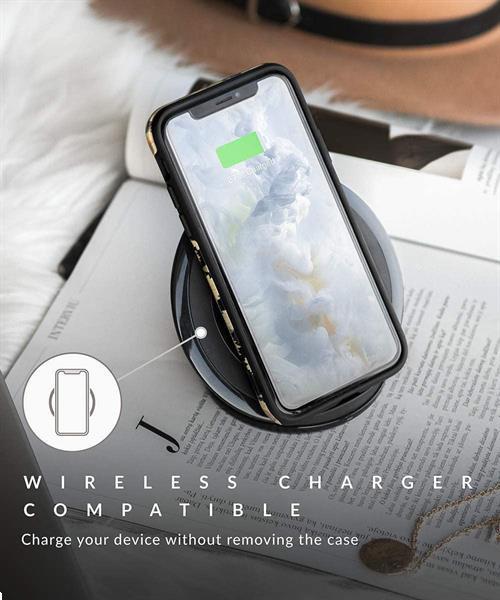 Grote foto burga tough case iphone 12 12 pro hoesje night sky print telecommunicatie apple iphone