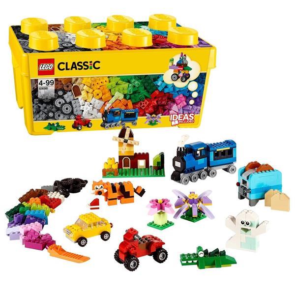 Grote foto lego classic 10696 classic creatieve medium opbergdoos kinderen en baby duplo en lego