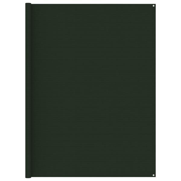 Grote foto vidaxl tenttapijt 250x250 cm donkergroen caravans en kamperen kampeertoebehoren