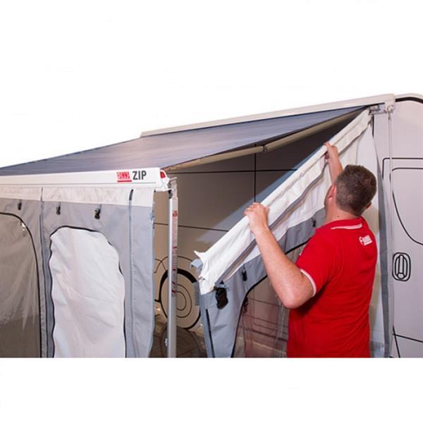 Grote foto fiamma f45s zip 350 medium deluxe grey caravans en kamperen caravan accessoires