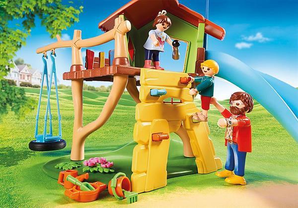 Grote foto playmobil city life 70281 avontuurlijke speeltuin kinderen en baby duplo en lego