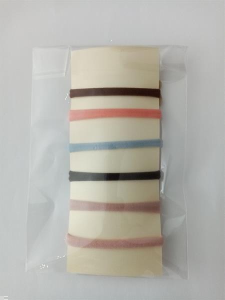 Grote foto haarbandjes strik diverse kleuren patroon zomer 4 kleding dames sieraden