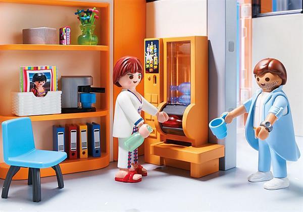 Grote foto playmobil city life 70190 groot ziekenhuis met inrichting kinderen en baby duplo en lego