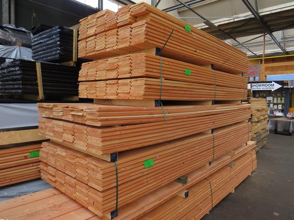 Grote foto zweeds rabat in zwart en blank uit voorraad doe het zelf en verbouw hout en planken