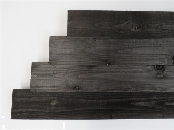 Grote foto zweeds rabat in zwart en blank uit voorraad doe het zelf en verbouw hout en planken