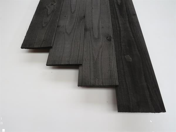 Grote foto zweeds rabat in zwart en blank uit voorraad doe het zelf en verbouw hout en planken