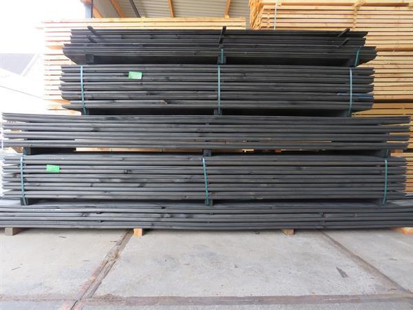 Grote foto zweeds rabat in zwart en blank uit voorraad doe het zelf en verbouw hout en planken