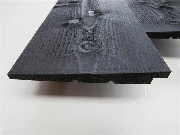 Grote foto zweeds rabat in zwart en blank uit voorraad doe het zelf en verbouw hout en planken