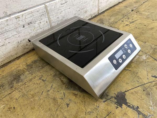 Grote foto rvs inductie wok kookplaat 3 5 kw 230v horeca diversen overige diversen