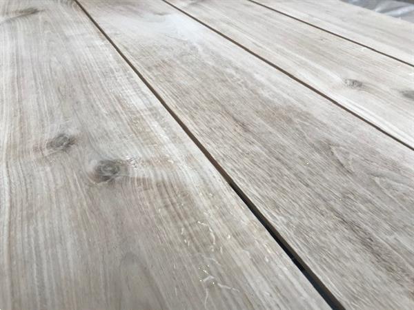 Grote foto rustiek eiken wandbekleding doe het zelf en verbouw hout en planken