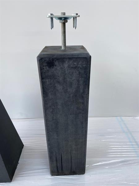 Grote foto betonpoeren en hardstenen sokkels uit voorraad tuin en terras veranda en overkappingen