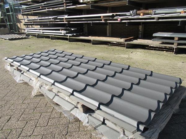 Grote foto dakpanplaten matte coating in diverse kleuren doe het zelf en verbouw dakbedekking