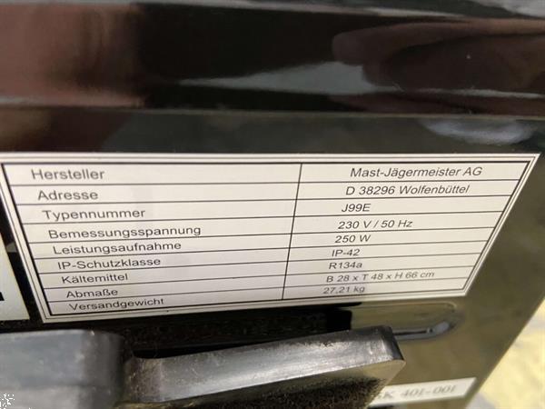 Grote foto jagermeister tap gekoelde drankdispenser 230v horeca diversen overige diversen