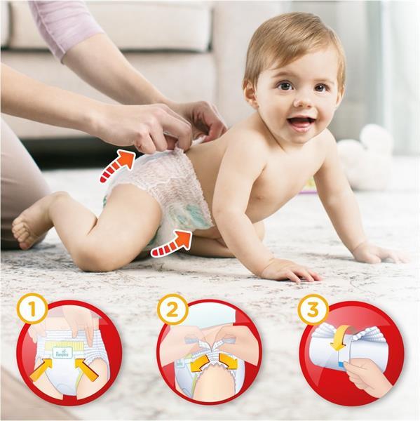 Grote foto pampers baby dry pants maat 4 jumbo pack 40 luierbroek kinderen en baby dekens en slaapzakjes