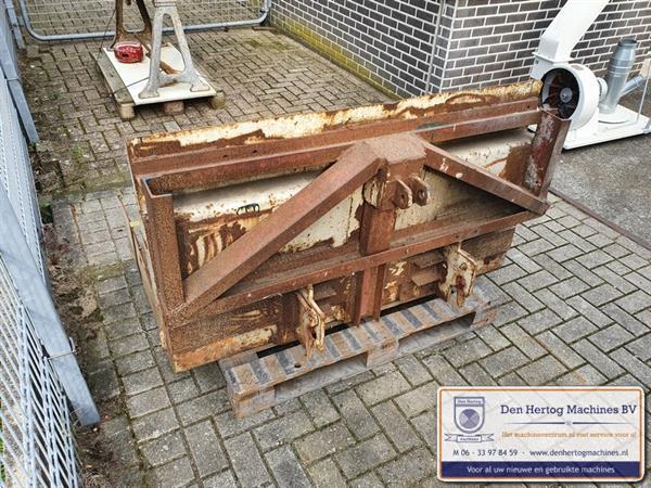 Grote foto grondbak trekker tractor bak voor achter de trekker doe het zelf en verbouw onderdelen en accessoires