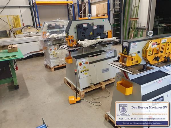 Grote foto multyworker hkm60 ironworker ponsknipmachine 60ton compact doe het zelf en verbouw gereedschappen en machines