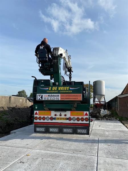Grote foto terrastegel stelconplaat betonplaat tuin en terras tegels en terrasdelen