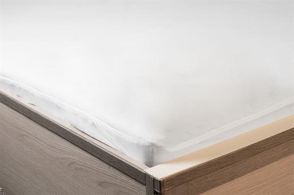 Grote foto viamondo matrasbeschermer tencel waterdicht 160x210cm huis en inrichting bedden