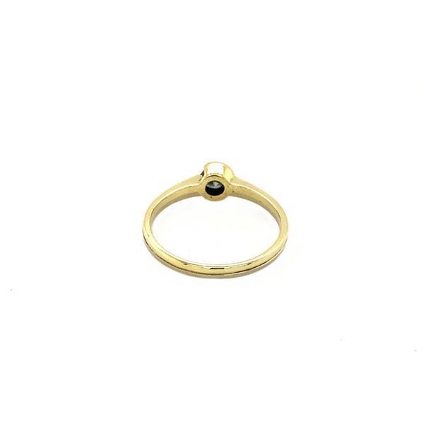 Grote foto gouden solitair ring met diamant 14 krt 412.5 sieraden tassen en uiterlijk ringen voor haar