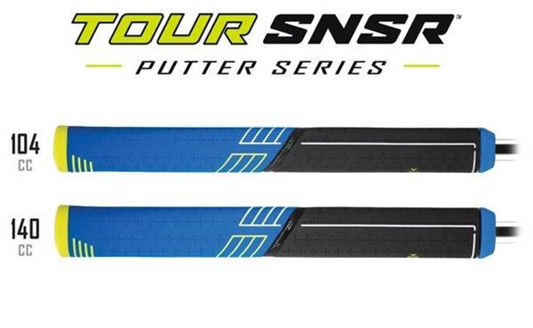Grote foto golf pride tour snsr straight 140cc blue putter grip sport en fitness golf
