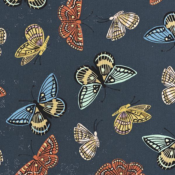 Grote foto vlinder stof katoen met een vlinder print hobby en vrije tijd stoffen en lappen
