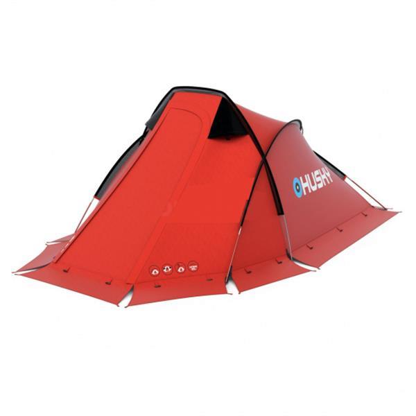 Grote foto koepeltent flame 385 cm polyester1 persoons rood caravans en kamperen tenten