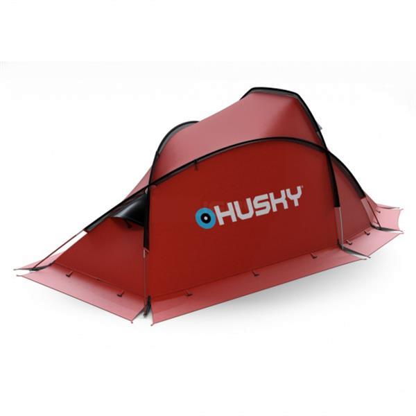 Grote foto koepeltent flame 385 cm polyester1 persoons rood caravans en kamperen tenten