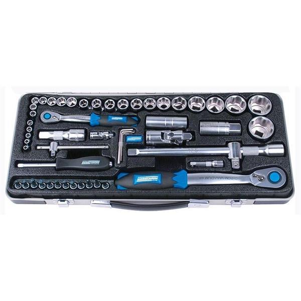 Grote foto br der mannesmann doppendoos 1 2 en 1 4 55 dlg in koffer doe het zelf en verbouw gereedschappen en machines