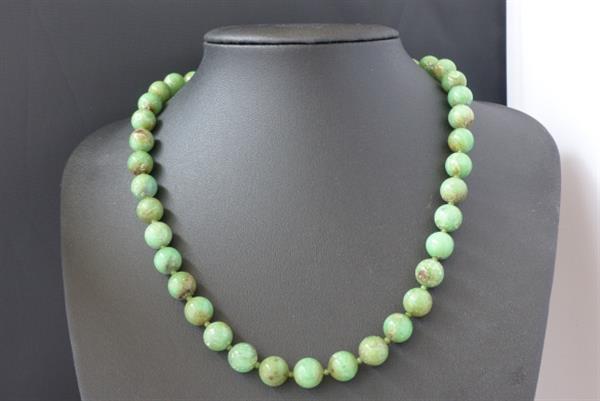 Grote foto ketting oorhanger set van chrysopraas sieraden tassen en uiterlijk kettingen