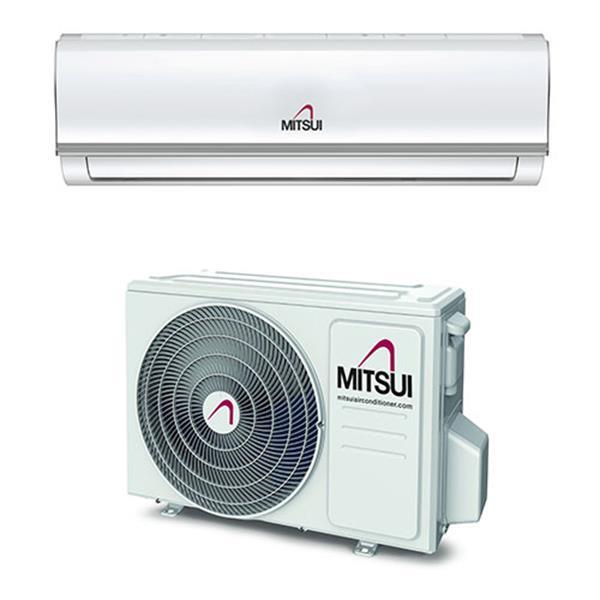 Grote foto mitsui airco wand 1 x split 5 2 kw 18.000 btu witgoed en apparatuur ventilatoren en airco