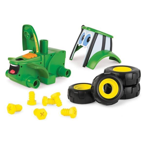 Grote foto tomy john deere johnny tractor bouwset kinderen en baby babyspeelgoed
