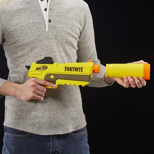 Grote foto nerf fortnite sp l blaster met 6 darts kinderen en baby los speelgoed