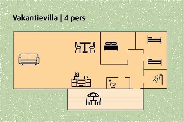 Grote foto vakantievilla voor 4 personen m t huisdier op vakantiepark i vakantie nederland midden