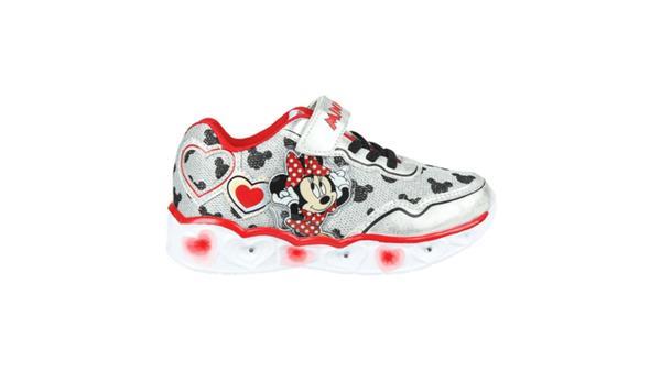 Grote foto disney sneaker minnie mouse met lichtjes gratis haarband m kinderen en baby schoenen voor meisjes