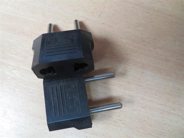 Stekker USA Naar EU 2 stuks Kopen | Overige Diversen