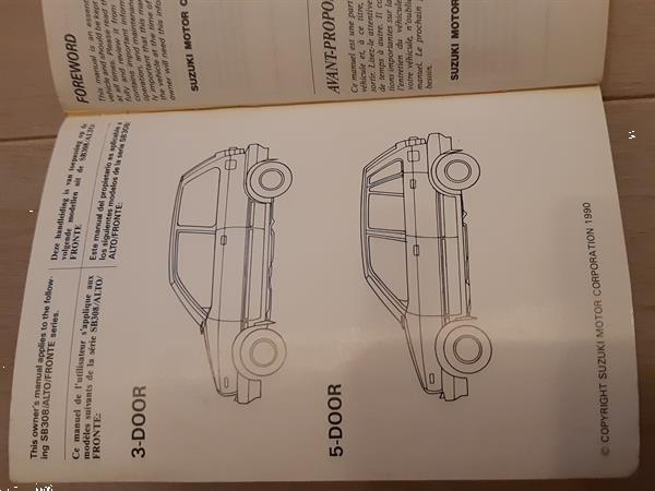 Grote foto gebruikershandleiding suzuki alto bj. 1985 1994 auto diversen handleidingen en instructieboekjes