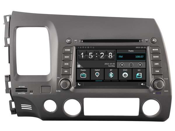 Grote foto honda civic 2006 tot 2011 passend navigatie autoradio systee auto onderdelen navigatie systemen en cd