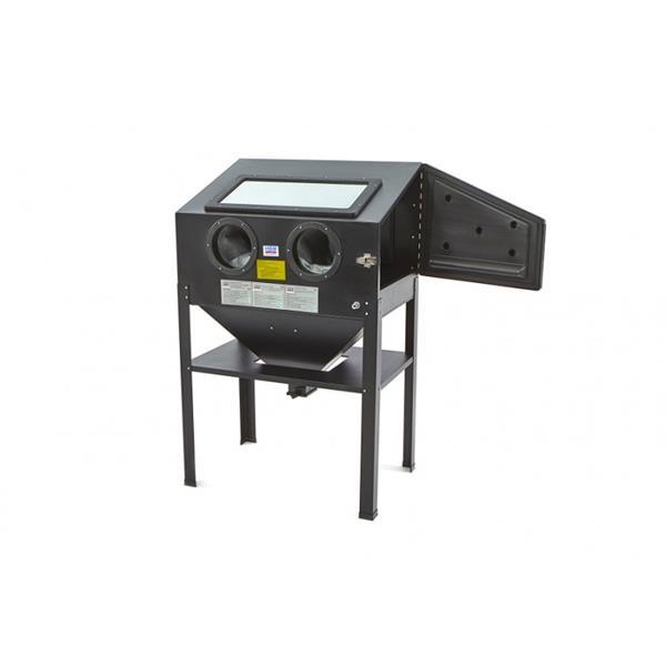 Grote foto straalcabine sbc 220 straalcabines straalkast zwart doe het zelf en verbouw onderdelen en accessoires