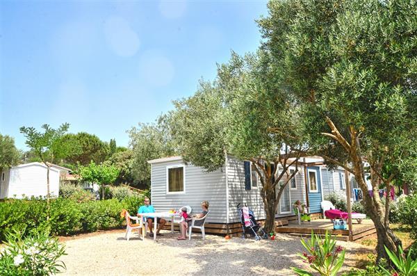 Grote foto vakantie in een stacaravan op camping h rault vakantie frankrijk