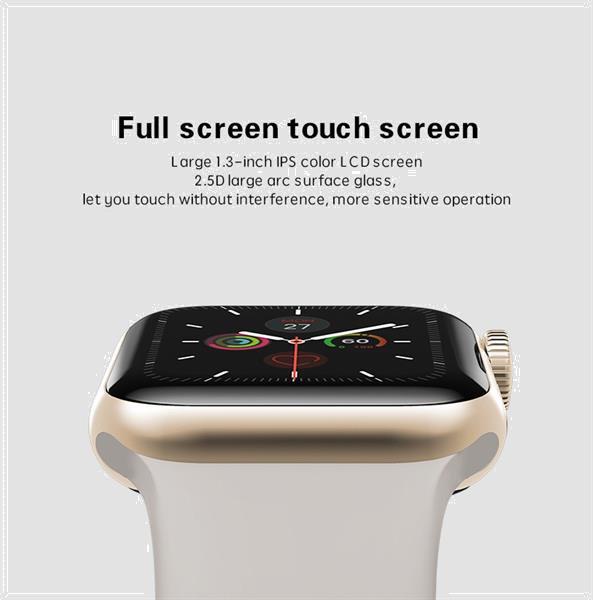 Grote foto drphone epsilon sport smartwatch met always on display t kleding dames horloges
