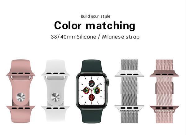 Grote foto drphone epsilon sport smartwatch met always on display t kleding dames horloges