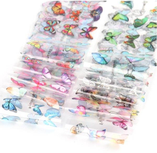 Grote foto transferfolie box butterfly 1 beauty en gezondheid make up sets