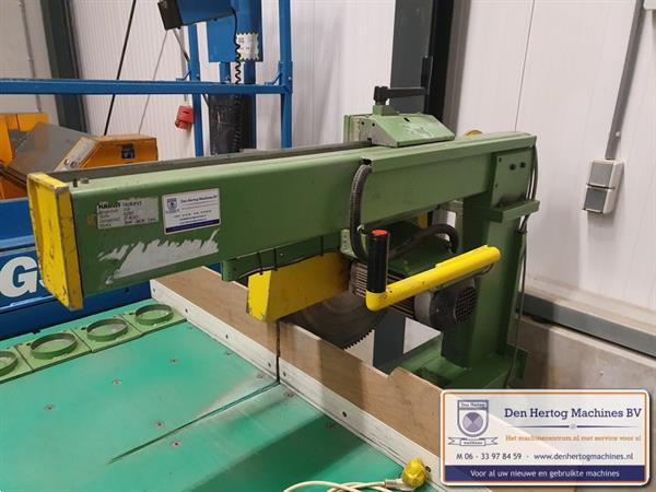 Grote foto radiaalzaag machine harwi 625h radiaalzaagmachine doe het zelf en verbouw zaagmachines