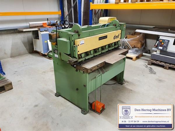 Grote foto dmf 1100x4mm knipschaar compact schaar knipbank plaatschaar doe het zelf en verbouw gereedschappen en machines