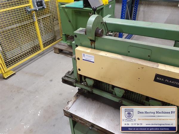 Grote foto dmf 1100x4mm knipschaar compact schaar knipbank plaatschaar doe het zelf en verbouw gereedschappen en machines