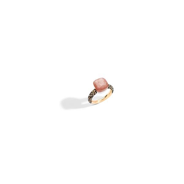 Grote foto pomellato ring nudo chocolate sieraden tassen en uiterlijk ringen voor haar