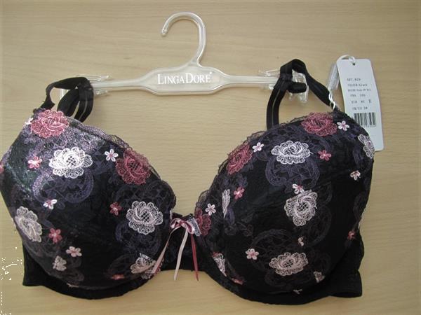 Grote foto prachtige lingadore push up bh d en e cups kleding dames ondergoed en lingerie merkkleding